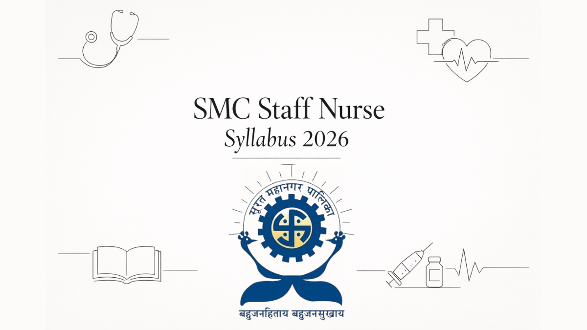 SMC Staff Nurse Syllabus 2026, Check Exam Pattern