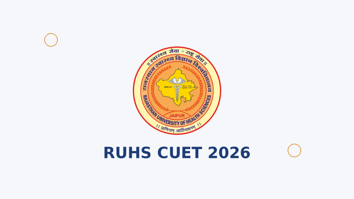 RUHS CUET 2026 Application Form, Notification (Out), Eligibility & Eligibility
