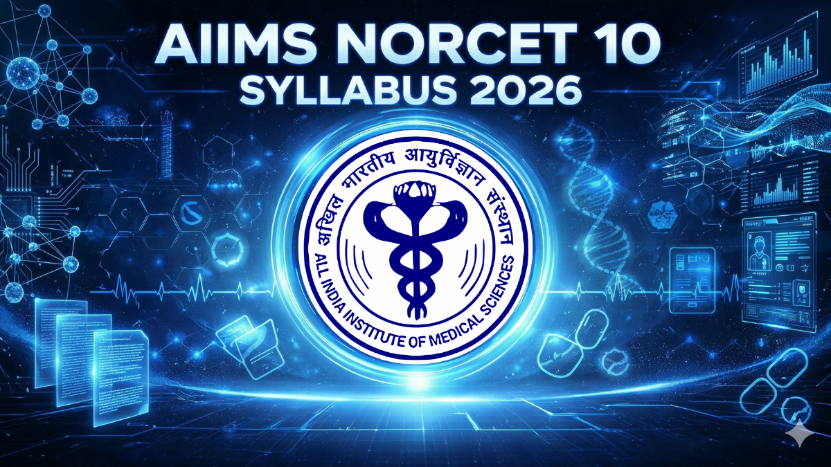 AIIMS NORCET 10 Syllabus 2026 and Exam Pattern