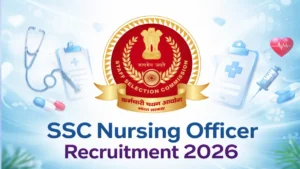 SSC Nursing Officer Recruitment 2026 Out, Check Eligibility, Application Link