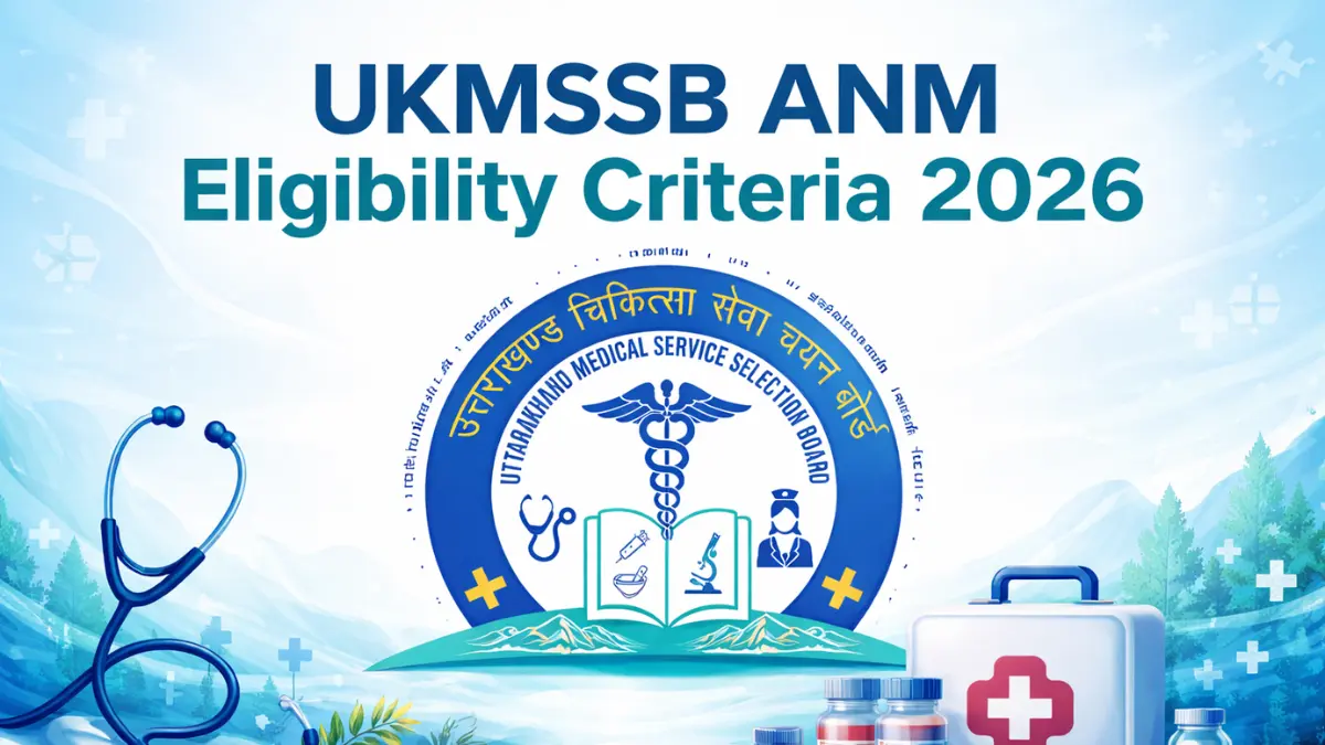 UKMSSB Medical Officer Eligibility Criteria 2026, Check Educational Qualfications and Age Limit