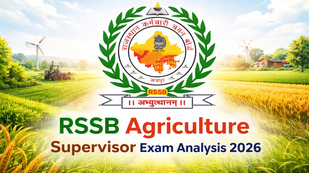 RSSB Agriculture Supervisor Exam Analysis 2026