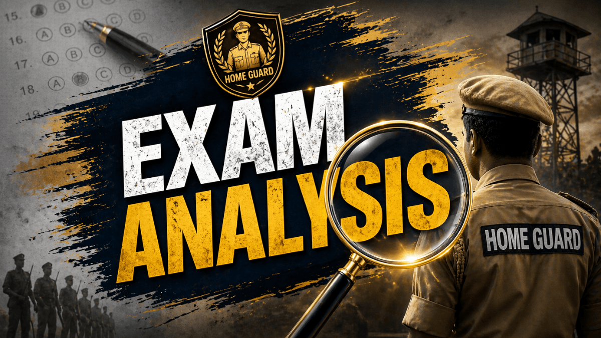 UP Home Guard Exam Analysis