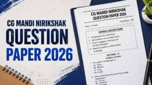 CG Mandi Nirikshak Question Paper 2026