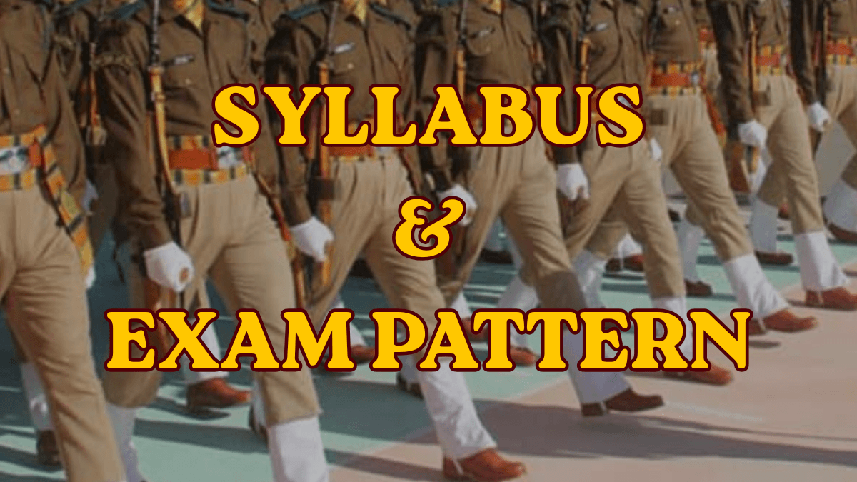 BPSSC Bihar Police Havildar Instructor Syllabus 2026