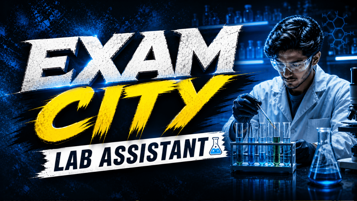RSSB Lab Assistant Exam City 2026