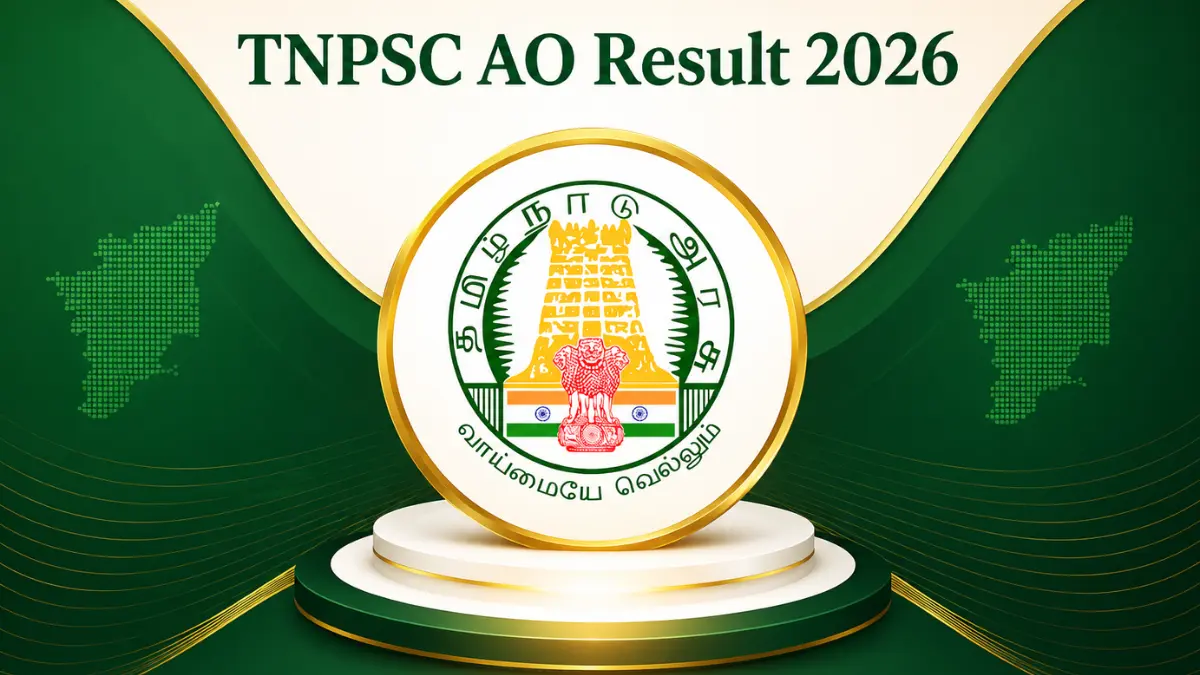 TNPSC AO Result 2026 Out at tnpsc.gov.in, Download Merit List