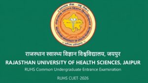 RUHS BSc Nursing Admit Card 2026