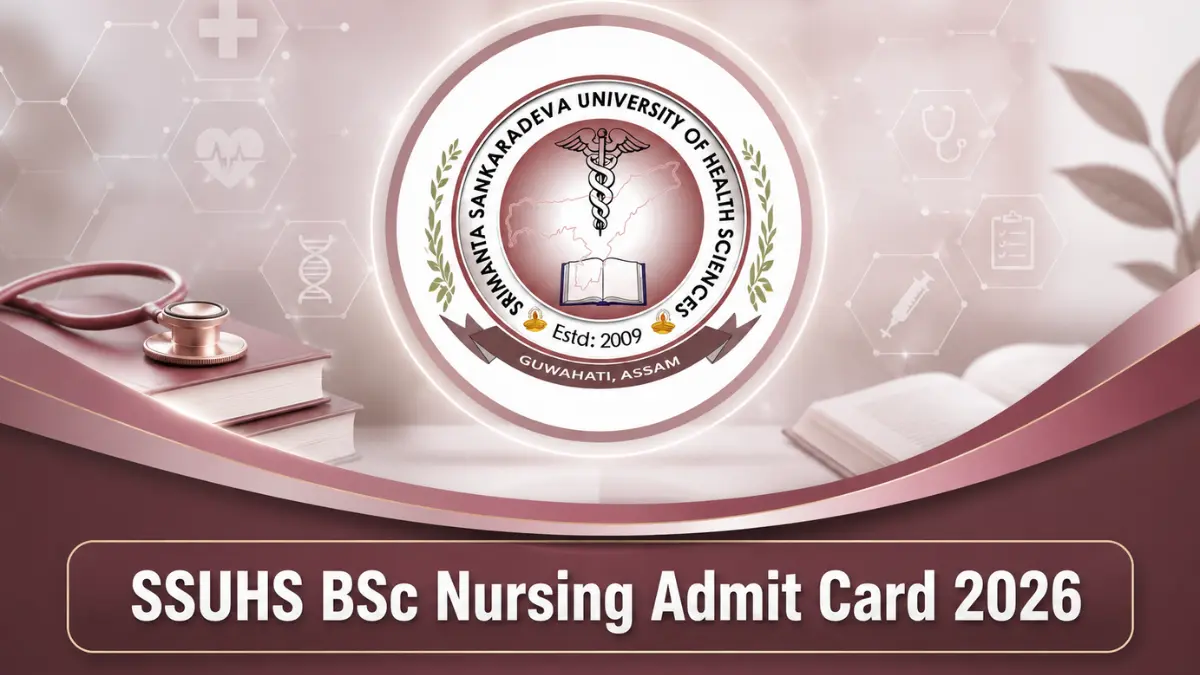 SSUHS BSc Nursing Admit Card 2026, Direct Download Link