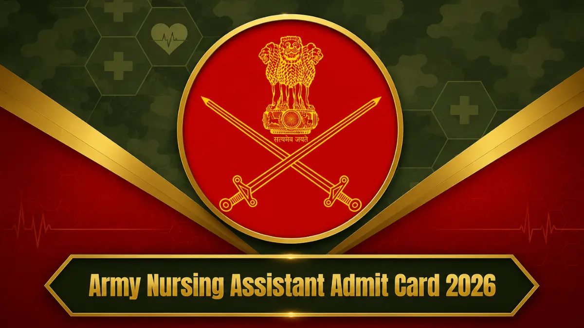 Army Nursing Assistant Admit Card 2026 Out @joinindianarmy.nic.in, Direct Download Link