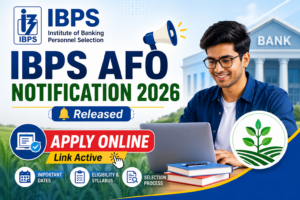 IBPS AFO Notification 2026