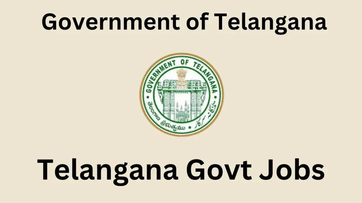 TGPSC Govt Jobs 2026
