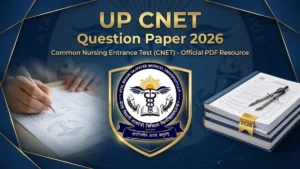 UP CNET Question Paper 2026