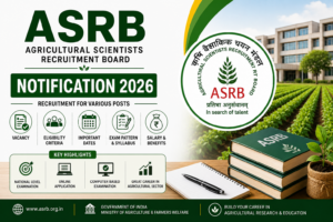 ASRB NET Recruitment 2026