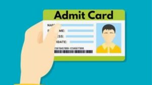 PSSSB Junior Stenographer Admit Card 2026