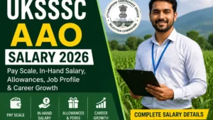 UKSSSC AAO Salary