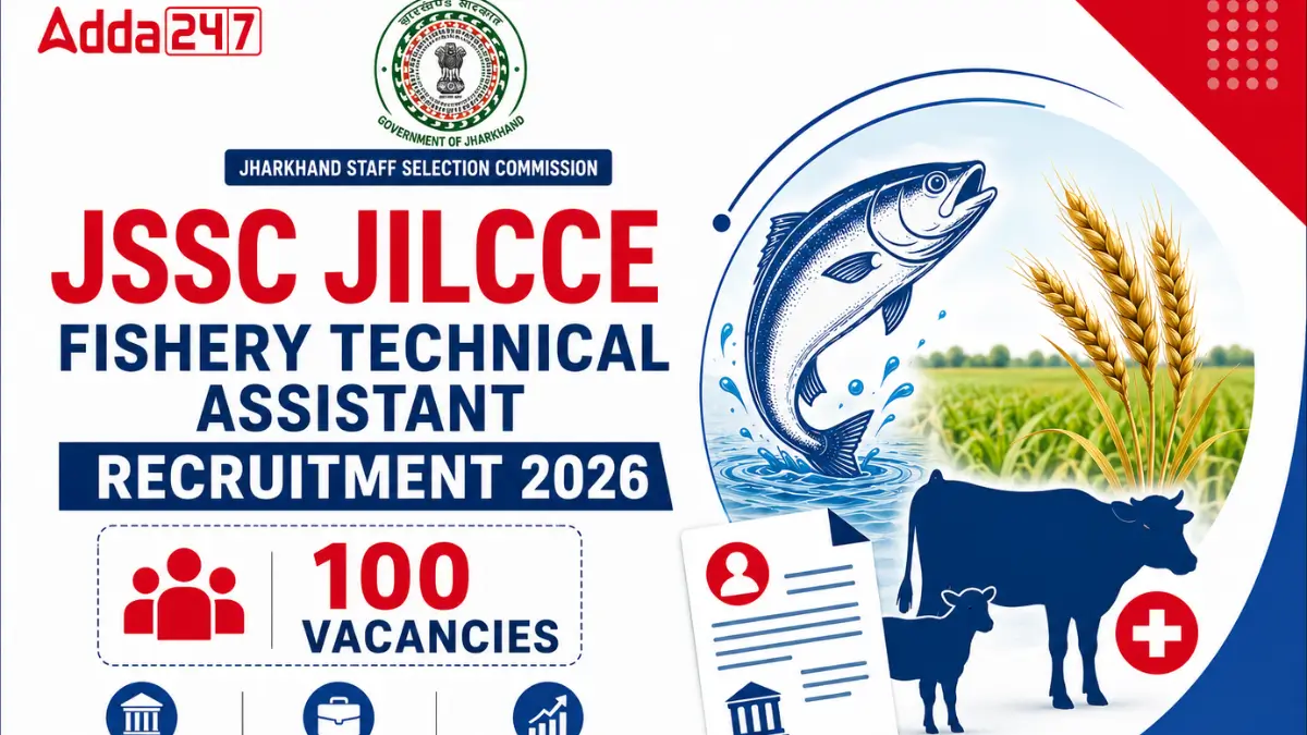 JSSC JILCCE Fishery Technical Assistant Recruitment 2026