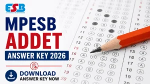 MPESB ADDET Answer Key 2026