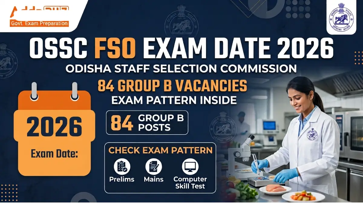 OSSC FSO Exam Date 2026