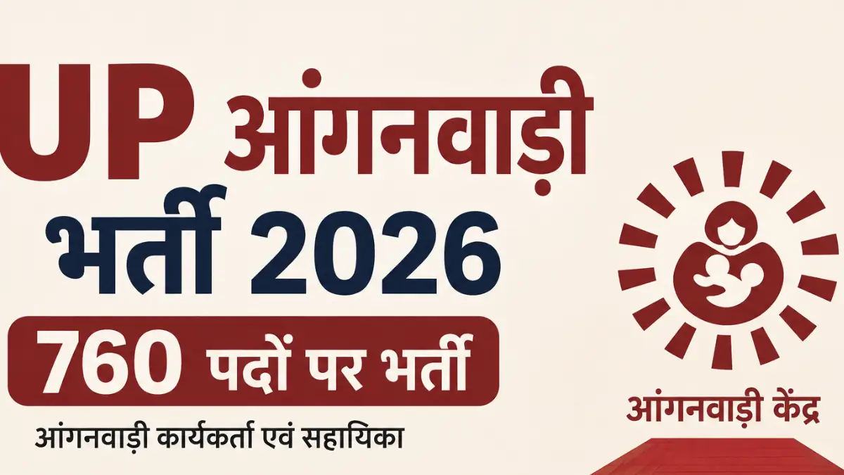 UP Anganwadi Bharti 2026