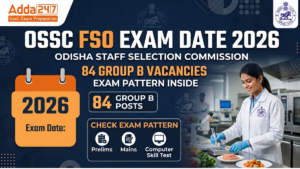 OSSC FSO Exam Date 2026
