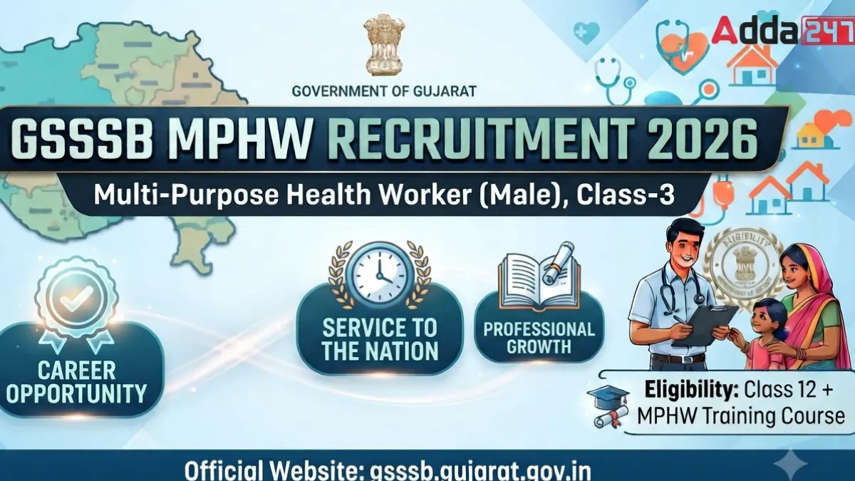 GSSSB MPHW Recruitment 2026