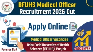 BFUHS Medical Officer Recruitment 2026