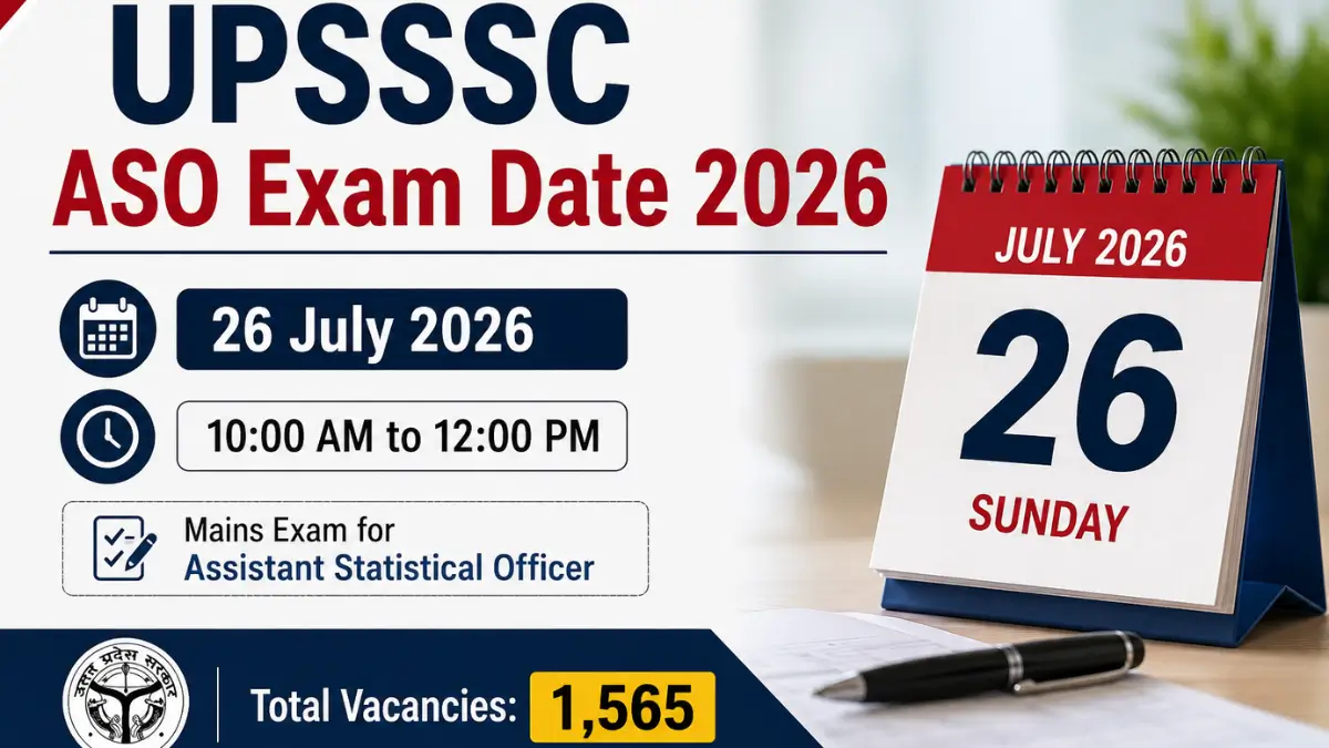 UPSSSC ASO Exam Date 2026