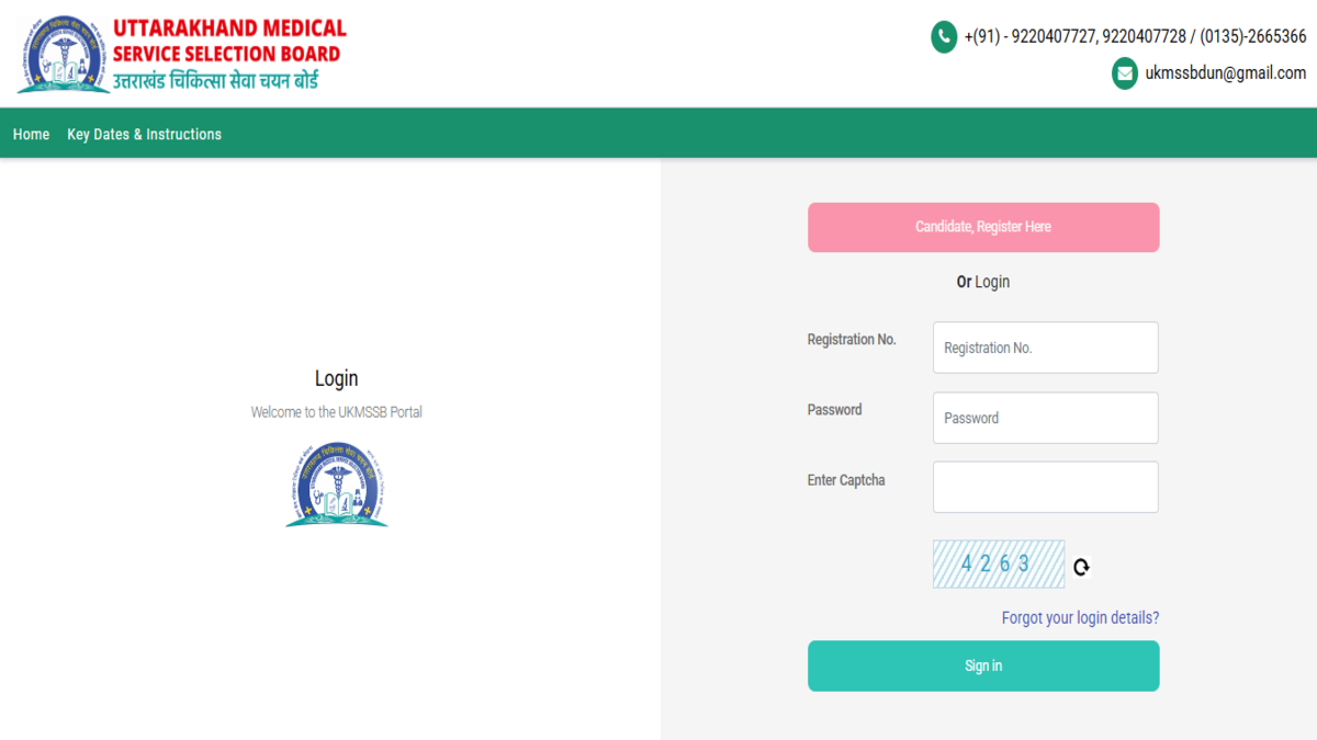UKMSSB Nursing Officer Admit Card 2026 Out, Hall Ticket Download Link Here