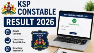 KSP Constable Result 2026