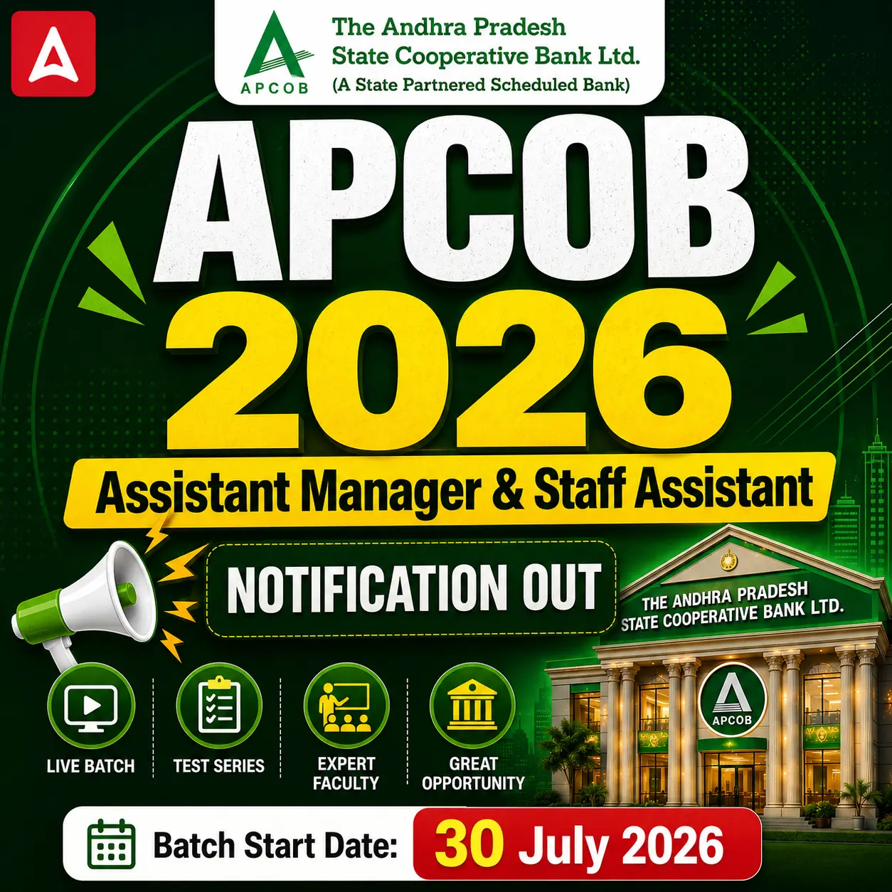 APCOB Previous Year Question Paper for Staff Assistant and Asst Manager, Download Sample Paper_2.1