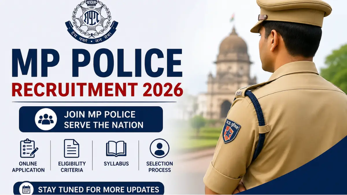 MP Police Recruitment 2026
