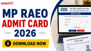 MP RAEO Admit Card 2026