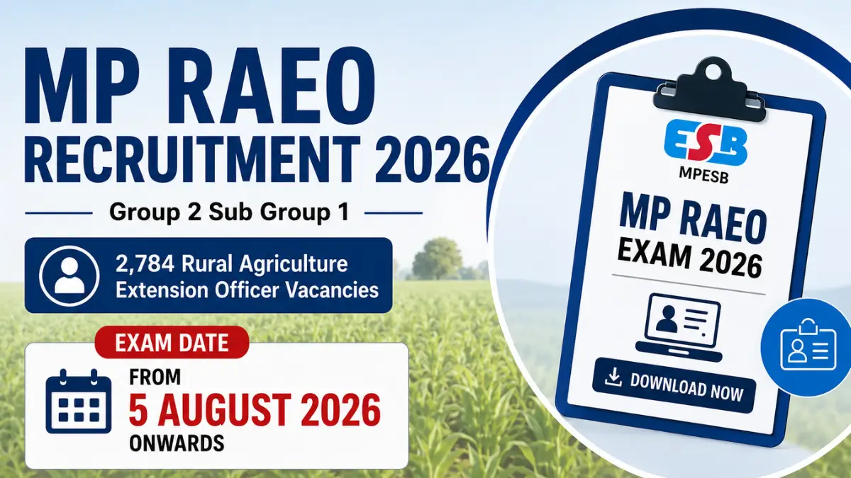 MP RAEO Recruitment 2026