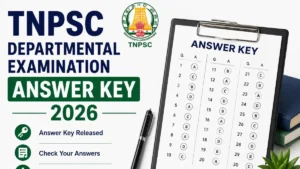 TNPSC Departmental Examination Answer Key 2026