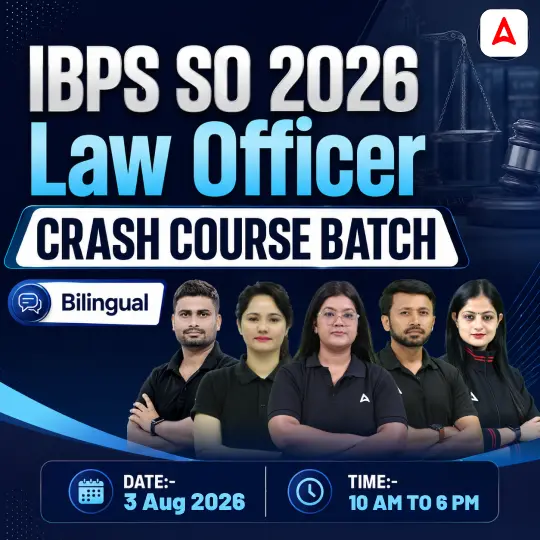 IBPS SO Law Officer Syllabus 2026, Exam Patterm for Prelims and Mains_2.1
