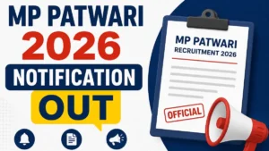 MP Patwari 2026 Notification