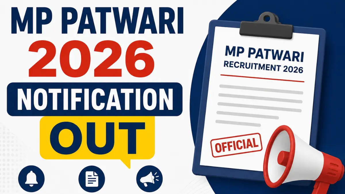 MP Patwari 2026 Notification
