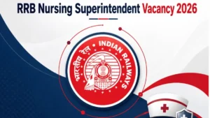 RRB Nursing Superintendent
