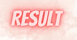 Bihar Police SI Prohibition Result 2026