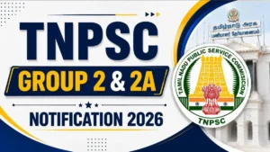 TNPSC Group 2 Notification 2026 Out For 821 Posts, Apply Online at tnpsc.gov.in