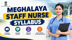 Meghalaya Staff Nurse Syllabus