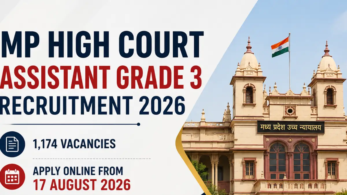 MP High Court Assistant Grade 3