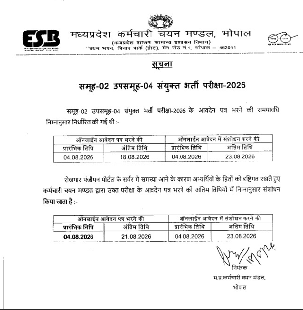 MP Patwari Recruitment 2026