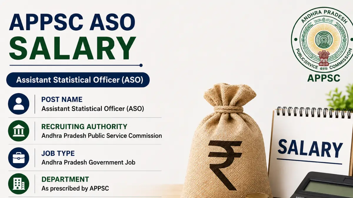 APPSC ASO Salary