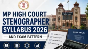 MP High Court Stenographer Syllabus 2026 and Exam Pattern