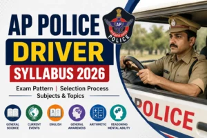 AP Police Driver Syllabus