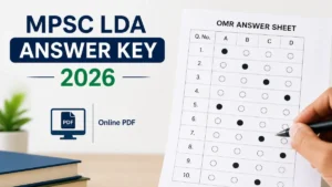 MPSC LDA Answer Key 2026