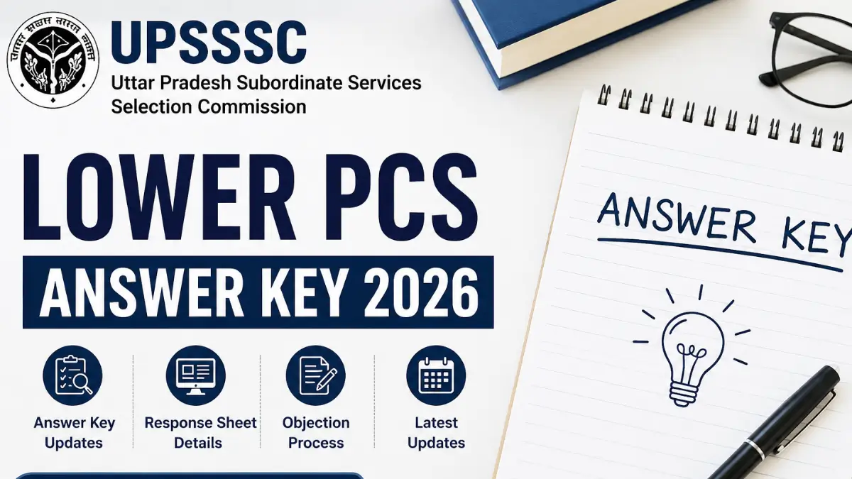 UPSSSC Lower PCS Answer Key