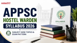 APPSC Hostel Warden Syllabus